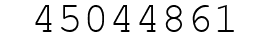Number 45044861.