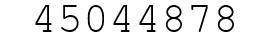 Number 45044878.