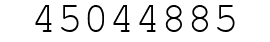 Number 45044885.