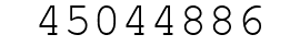 Number 45044886.