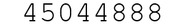 Number 45044888.