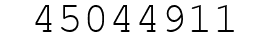 Number 45044911.
