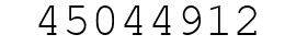Number 45044912.