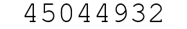 Number 45044932.