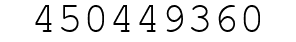 Number 450449360.