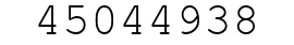 Number 45044938.
