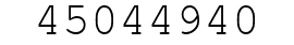 Number 45044940.