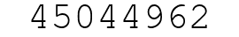 Number 45044962.