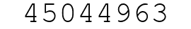 Number 45044963.