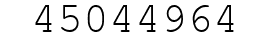 Number 45044964.