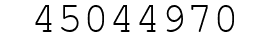 Number 45044970.