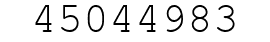 Number 45044983.