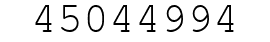 Number 45044994.