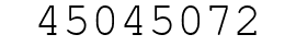 Number 45045072.