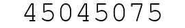 Number 45045075.