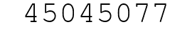 Number 45045077.