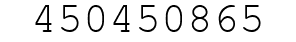 Number 450450865.