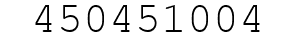 Number 450451004.