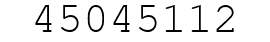 Number 45045112.
