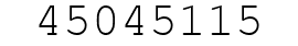 Number 45045115.