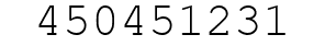 Number 450451231.