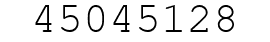 Number 45045128.