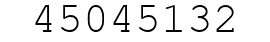Number 45045132.