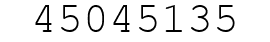 Number 45045135.