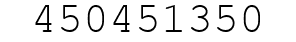 Number 450451350.
