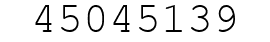 Number 45045139.