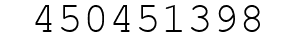 Number 450451398.