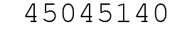 Number 45045140.