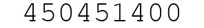 Number 450451400.