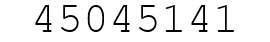 Number 45045141.