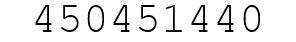 Number 450451440.