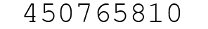 Number 450765810.