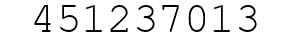 Number 451237013.