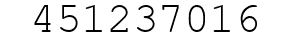 Number 451237016.