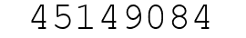 Number 45149084.