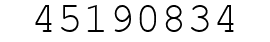 Number 45190834.