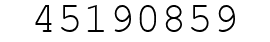 Number 45190859.