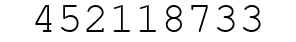 Number 452118733.