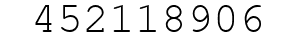 Number 452118906.