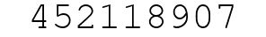 Number 452118907.