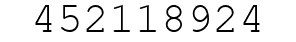 Number 452118924.