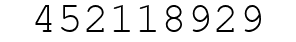 Number 452118929.