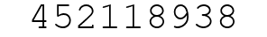 Number 452118938.