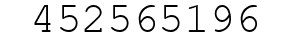 Number 452565196.