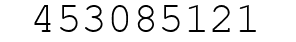 Number 453085121.