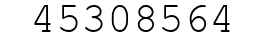 Number 45308564.